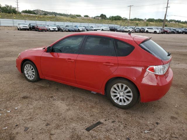 JF1GH60699H806518 - 2009 SUBARU IMPREZA 2.5I PREMIUM RED photo 2