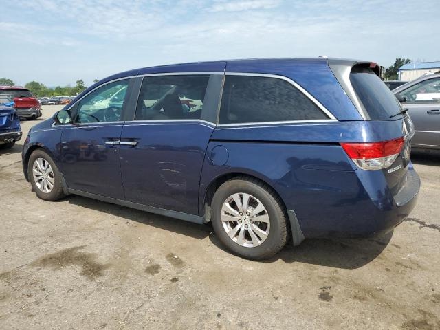 5FNRL5H60GB018918 - 2016 HONDA ODYSSEY EXL BLUE photo 2