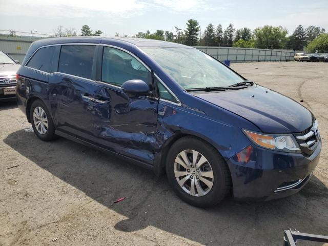 5FNRL5H60GB018918 - 2016 HONDA ODYSSEY EXL BLUE photo 4