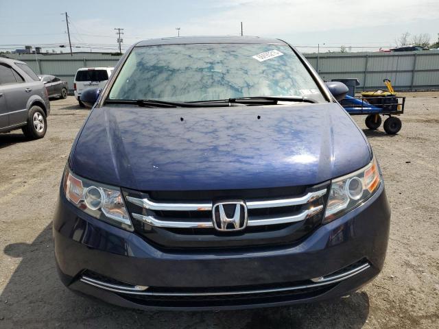5FNRL5H60GB018918 - 2016 HONDA ODYSSEY EXL BLUE photo 5