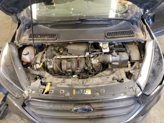 1FMCU0F77KUB64472 - 2019 FORD ESCAPE S GRAY photo 12