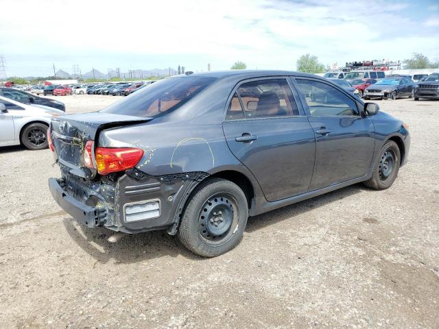 1NXBU4EE2AZ282396 - 2010 TOYOTA COROLLA BASE CHARCOAL photo 3