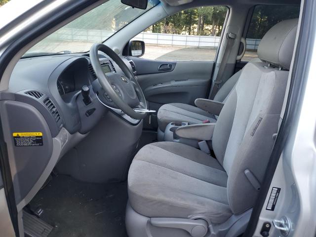 KNDMG4C73C6449400 - 2012 KIA SEDONA LX SILVER photo 7