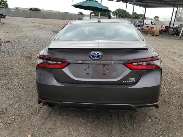 4T1S31AK4PU053630 - 2023 TOYOTA CAMRY SE NIGHT SHADE GRAY photo 6