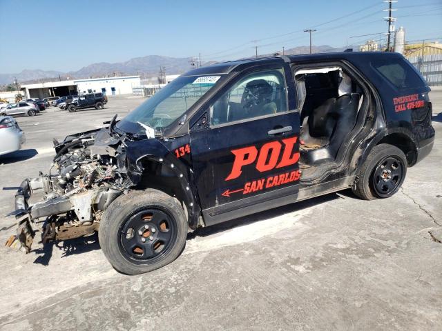 1FM5K8AR7HGA62893 - 2017 FORD EXPLORER POLICE INTERCEPTOR BLACK photo 1