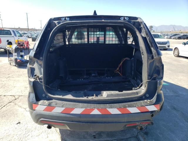 1FM5K8AR7HGA62893 - 2017 FORD EXPLORER POLICE INTERCEPTOR BLACK photo 6