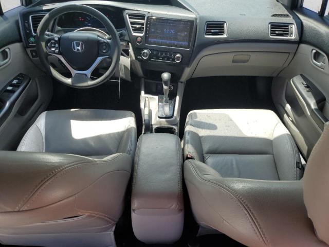 2HGFB2F52DH528709 - 2013 HONDA CIVIC LX ვერცხლისფერი ფოტო 8