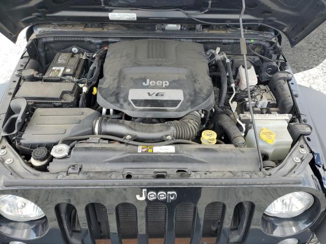 1C4BJWDG4FL631793 - 2015 JEEP WRANGLER U SPORT BLACK photo 12