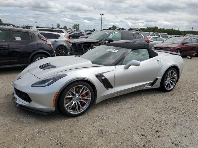 1G1YU3D66F5606351 - 2015 CHEVROLET CORVETTE Z06 3LZ SILVER photo 1