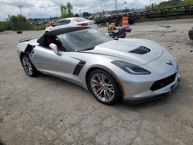 1G1YU3D66F5606351 - 2015 CHEVROLET CORVETTE Z06 3LZ SILVER photo 4