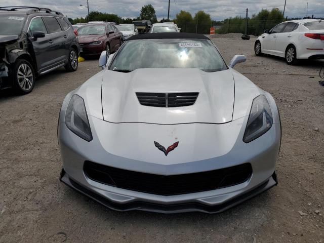 1G1YU3D66F5606351 - 2015 CHEVROLET CORVETTE Z06 3LZ SILVER photo 5