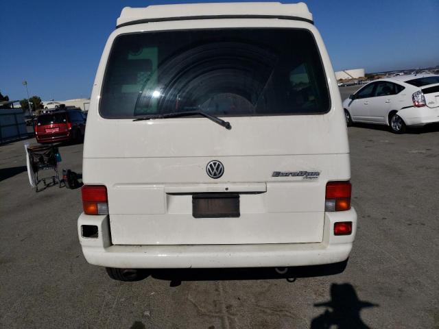 WV2EB47021H131982 - 2001 VOLKSWAGEN EUROVAN CAMPER CREAM photo 6