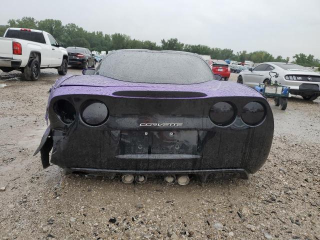 1G1YY25U475111837 - 2007 CHEVROLET CORVETTE PURPLE photo 6