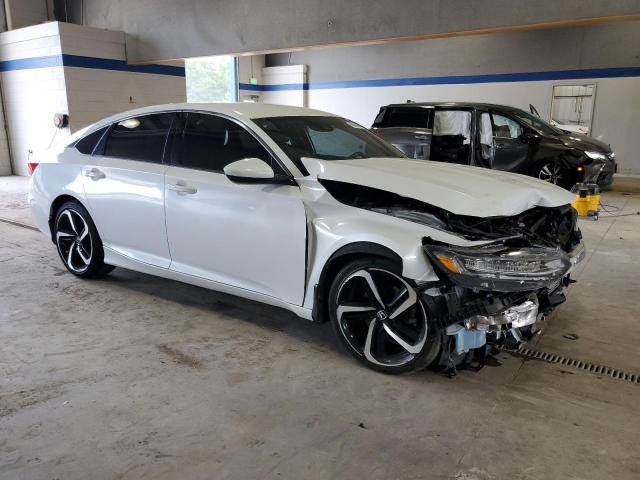 1HGCV1F36LA157618 - 2020 HONDA ACCORD SPORT WHITE photo 4