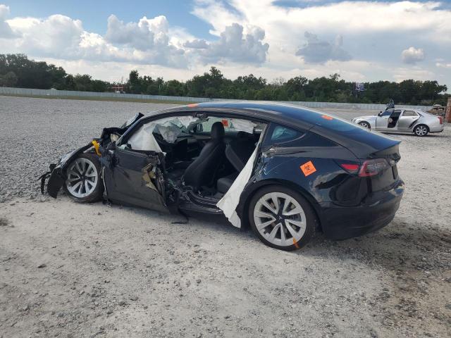 5YJ3E1EB5NF201495 - 2022 TESLA MODEL 3 黑色 照片 2