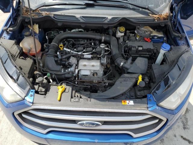 MAJ3P1TEXJC169406 - 2018 FORD ECOSPORT SE Синій фото 11