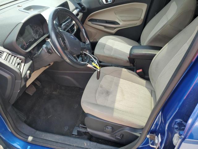 MAJ3P1TEXJC169406 - 2018 FORD ECOSPORT SE Синій фото 7