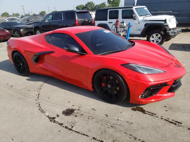 1G1YC2D47N5106581 - 2022 CHEVROLET CORVETTE STINGRAY 3LT RED photo 4