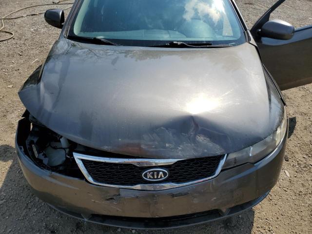 KNAFU4A29B5453171 - 2011 KIA FORTE EX BROWN photo 11