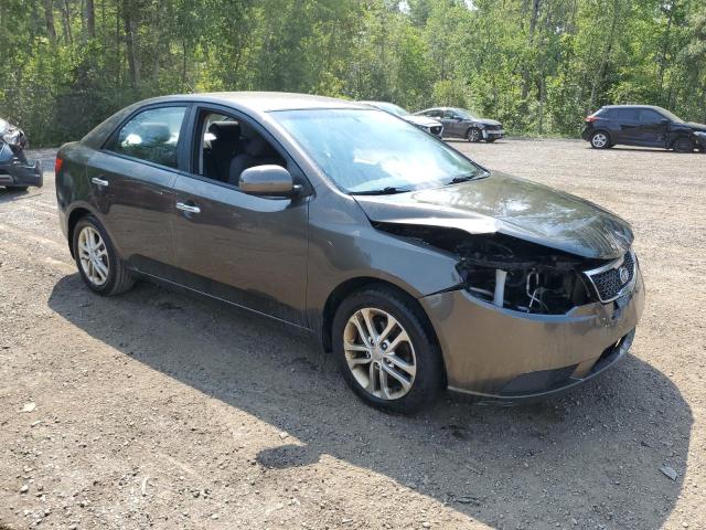 KNAFU4A29B5453171 - 2011 KIA FORTE EX BROWN photo 4