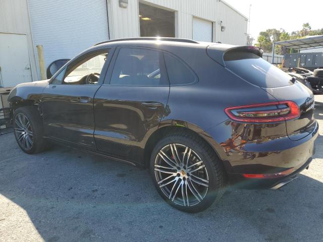 WP1AF2A5XGLB92253 - 2016 PORSCHE MACAN TURBO BROWN photo 2