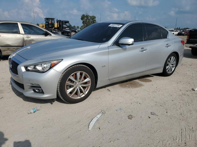 JN1CV7AP5GM203636 - 2016 INFINITI Q50 BASE SILVER photo 1