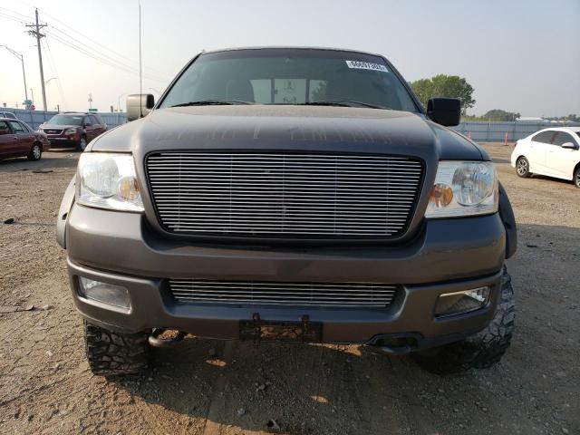 1FTPX14574KC79303 - 2004 FORD F150 GRAY photo 5