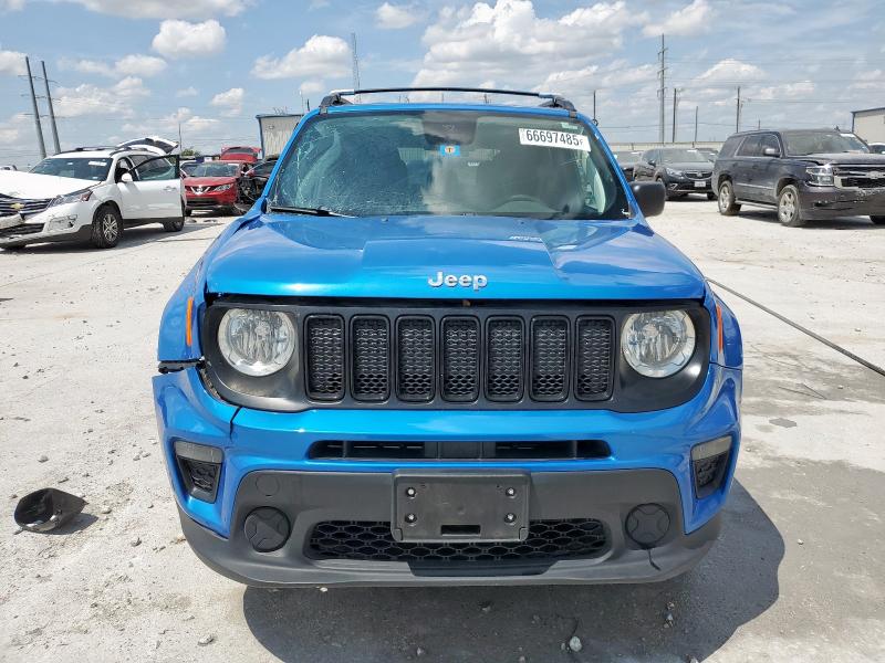ZACNJAAB7LPM01663 - 2020 JEEP RENEGADE SPORT BLUE photo 5