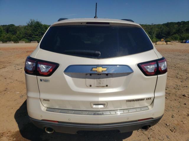 1GNKVJKD2EJ226047 - 2014 CHEVROLET TRAVERSE LTZ WHITE photo 6