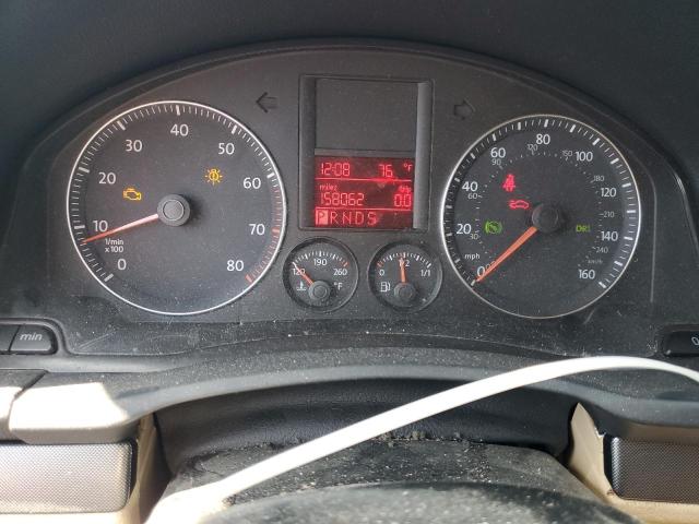 3VWJZ71K99M155141 - 2009 VOLKSWAGEN JETTA S BLACK photo 9