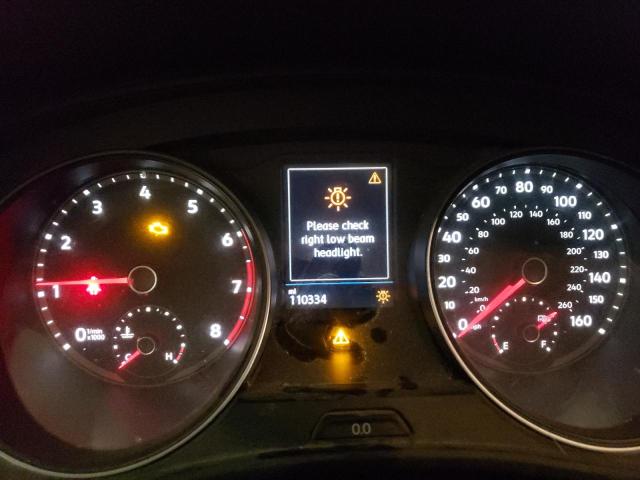 1V2LR2CAXKC562717 - 2019 VOLKSWAGEN ATLAS SE Темно-червоний фото 9