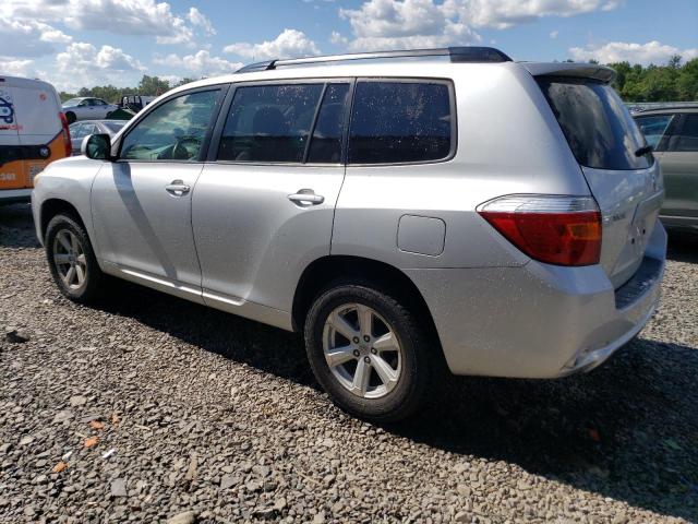 JTEES41A182100781 - 2008 TOYOTA HIGHLANDER SILVER photo 2