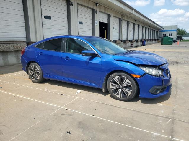 19XFC1F38JE002905 - 2018 HONDA CIVIC EX 蓝色 照片 4