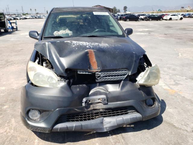 2T1KR32EX5C417194 - 2005 TOYOTA COROLLA MA XR GRAY photo 5