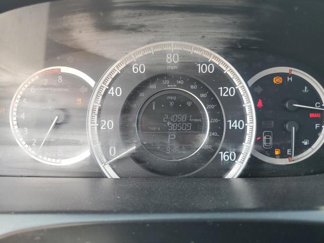 1HGCR2F72DA132973 - 2013 HONDA ACCORD EX ვერცხლისფერი ფოტო 9