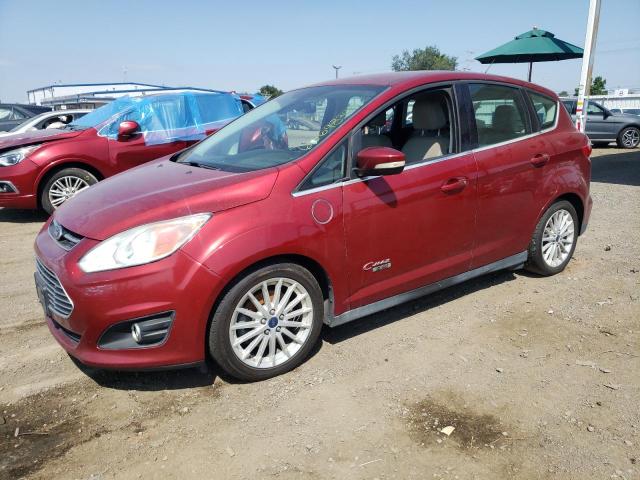 1FADP5CU8FL118562 - 2015 FORD C-MAX PREMIUM SEL RED photo 1