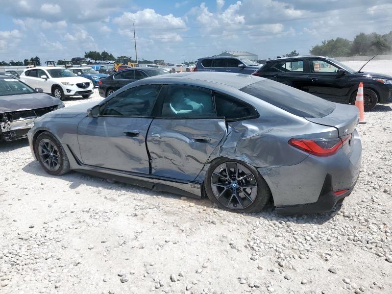 WBY43AW02PFP51791 - 2023 BMW I4 EDRIVE 35 GRAY photo 2