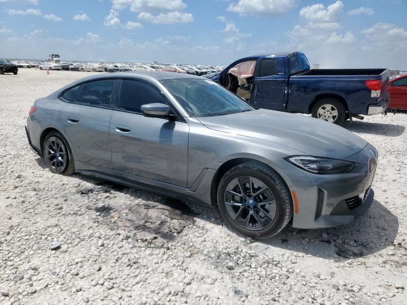 WBY43AW02PFP51791 - 2023 BMW I4 EDRIVE 35 GRAY photo 4