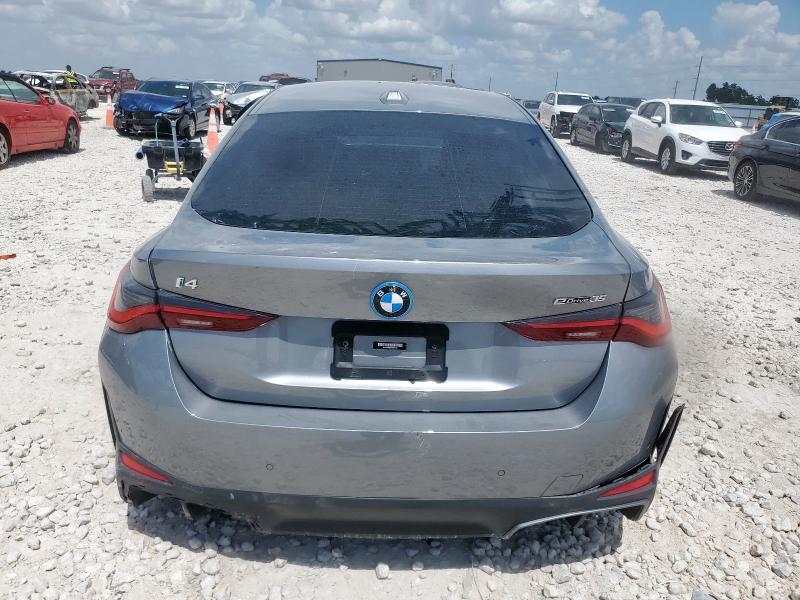 WBY43AW02PFP51791 - 2023 BMW I4 EDRIVE 35 GRAY photo 6