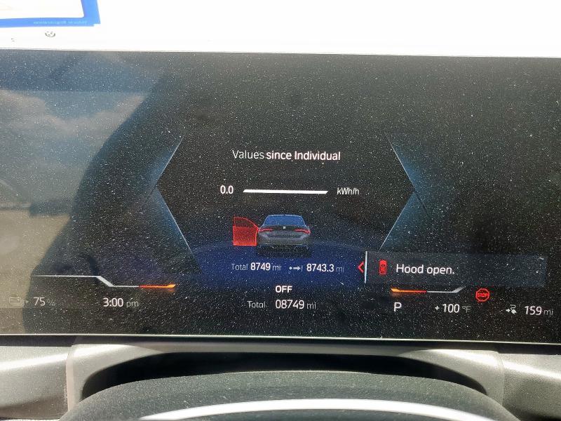 WBY43AW02PFP51791 - 2023 BMW I4 EDRIVE 35 GRAY photo 9