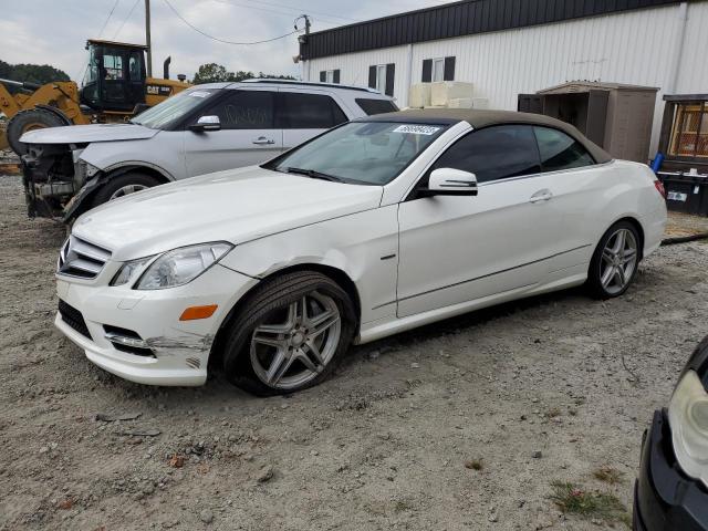 WDDKK7DFXCF151672 - 2012 MERCEDES-BENZ E 550 WHITE photo 1