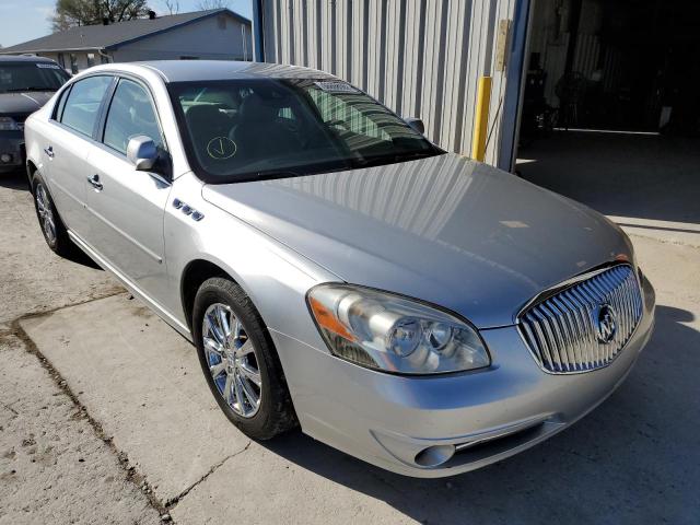 1G4HJ5EM8AU127013 - 2010 BUICK LUCERNE CXL GRAY photo 1