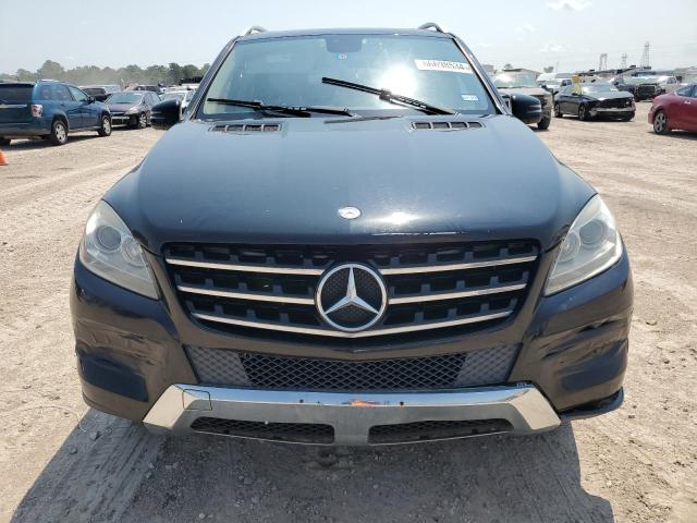 4JGDA5HBXCA044955 - 2012 MERCEDES-BENZ ML 350 4MATIC BLACK photo 5