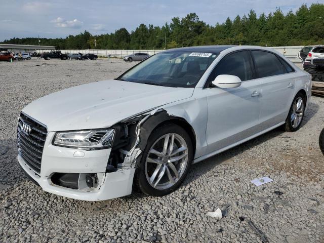 WAU43AFD3HN017251 - 2017 AUDI A8 L QUATTRO WHITE photo 1