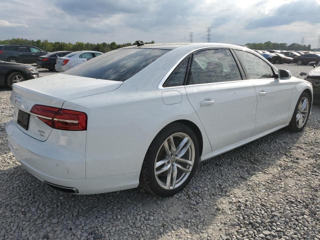 WAU43AFD3HN017251 - 2017 AUDI A8 L QUATTRO WHITE photo 3