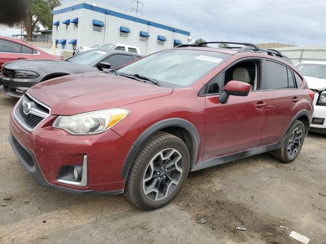 JF2GPABC5H8272212 - 2017 SUBARU CROSSTREK PREMIUM BURGUNDY photo 1