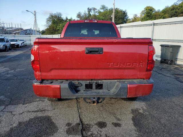 5TFUY5F14LX885936 - 2020 TOYOTA TUNDRA DOUBLE CAB SR/SR5 MAROON photo 6