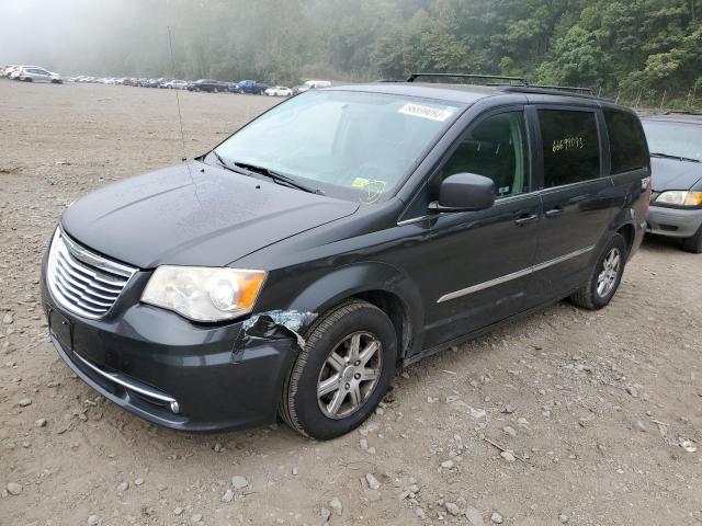 2C4RC1BG7CR251719 - 2012 CHRYSLER TOWN & COU TOURING 灰色 照片 1
