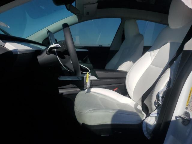 7SAYGDED0RF121887 - 2024 TESLA MODEL Y WHITE photo 7