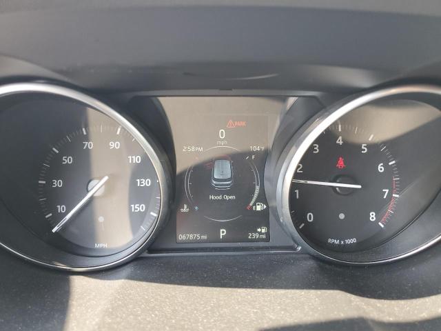 SALVP2BG1HH216131 - 2017 LAND ROVER RANGE ROVE SE SILVER photo 9